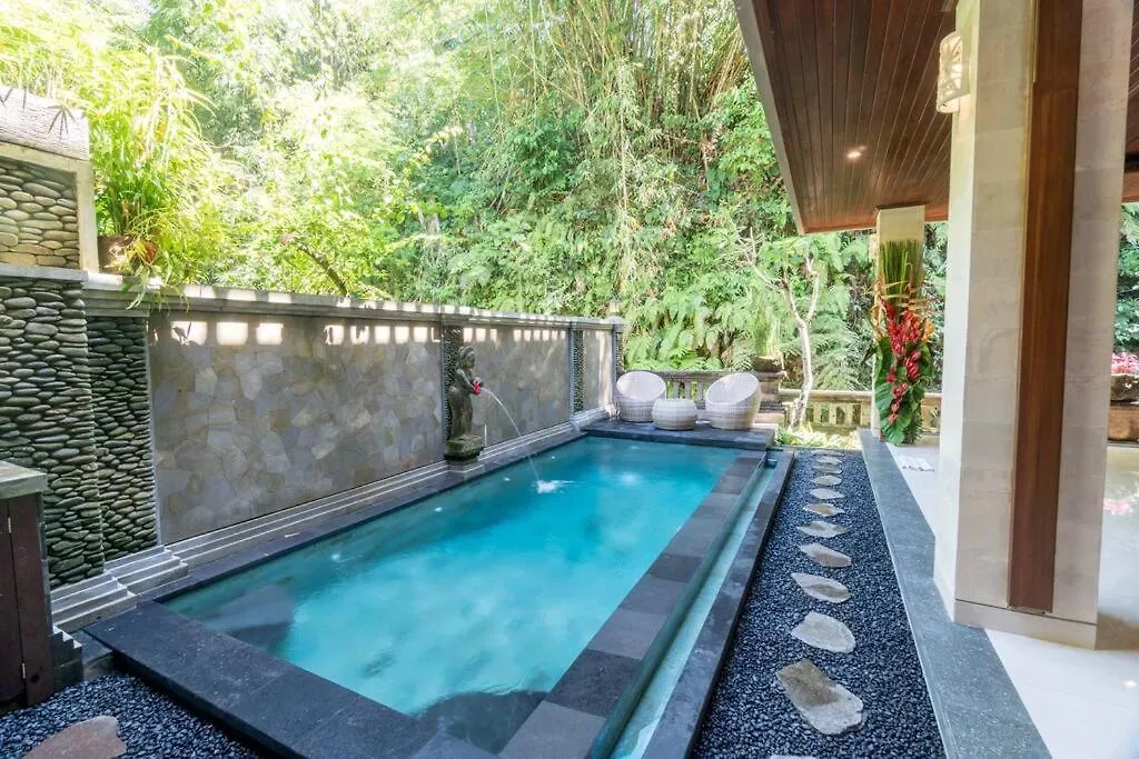 Ubud River Villa, Pool, River View 0*,  Indonésie