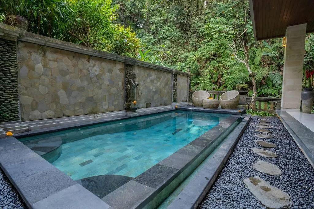 Ubud River Villa, Pool, River View location